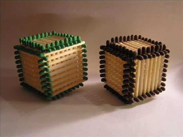 35 Experimental Matchstick Art Ideas 13