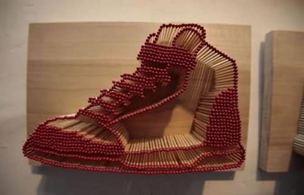 35 Experimental Matchstick Art Ideas 7