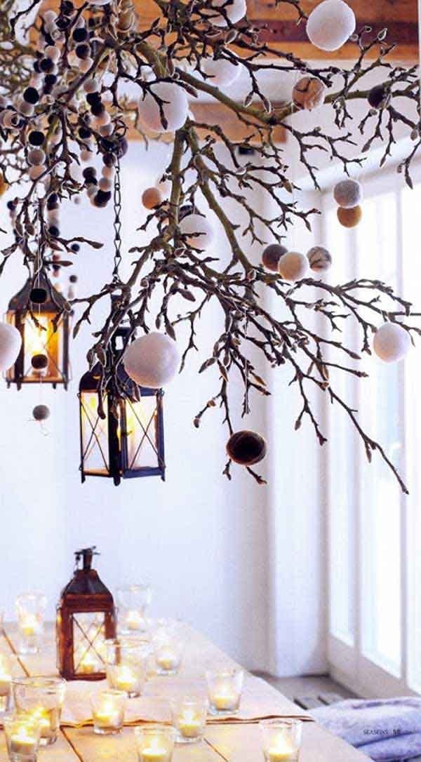 25 Cool Tree Branches Decoration Ideas for Home Hobby Lesson