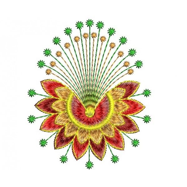 335 Free Hand Embroidery Flower Designs and Ideas 15