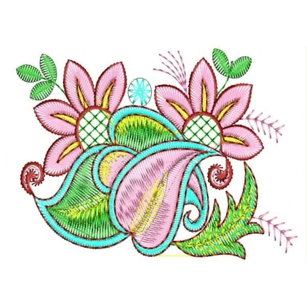 335 Free Hand Embroidery Flower Designs and Ideas 25