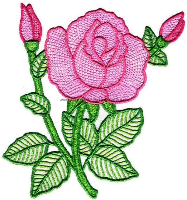 335 Free Hand Embroidery Flower Designs and Ideas 5