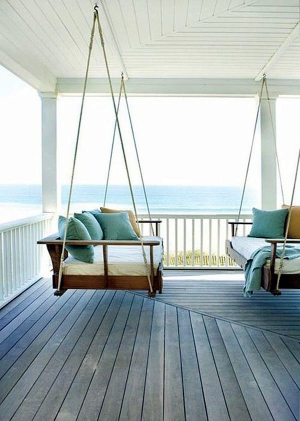 Beautiful Porch Swing Home Installation (3)