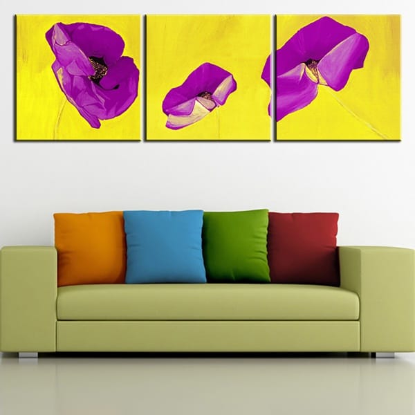 25 Easy Wall Art Three Piece Painting Ideas Hobby Lesson