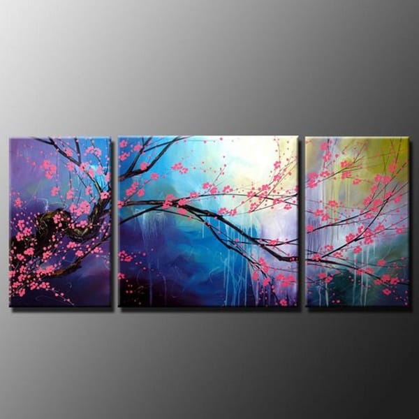 25 Easy Three Piece Painting Ideas 12