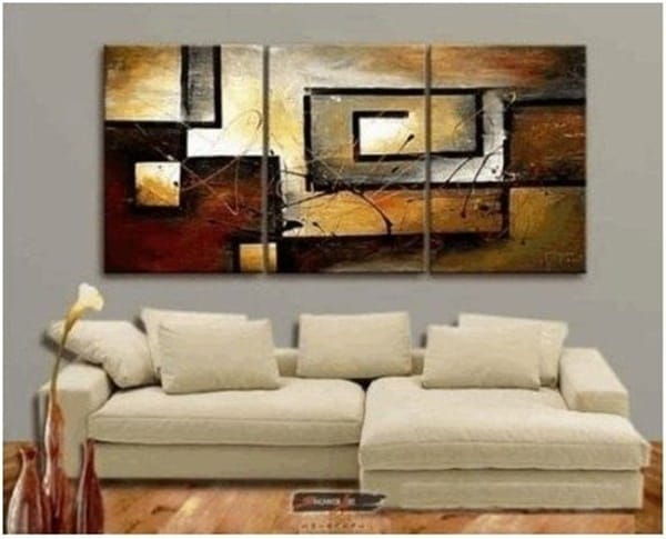 25 Easy Three Piece Painting Ideas 22