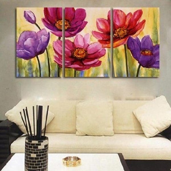 25 Easy Three Piece Painting Ideas 25