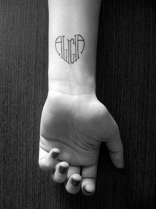 35 Cute and Small Heart Tattoo Designs 15