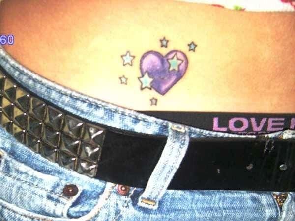 35 Cute and Small Heart Tattoo Designs 25