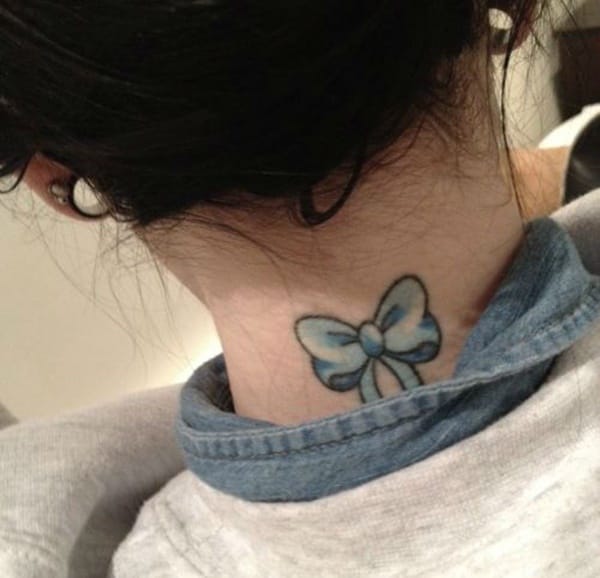 35 Most Attractive Ideas about Back Neck Tattoos for Woman 10