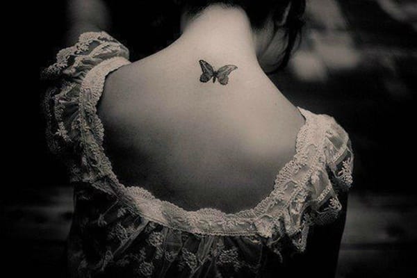 35 Most Attractive Ideas about Back Neck Tattoos for Woman 13