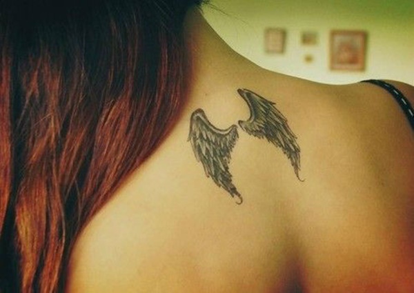 35 Most Attractive Ideas about Back Neck Tattoos for Woman 16