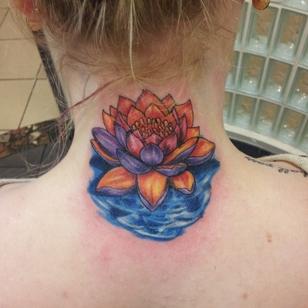 35 Most Attractive Ideas about Back Neck Tattoos for Woman 33