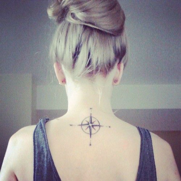 35 Most Attractive Ideas about Back Neck Tattoos for Woman 7