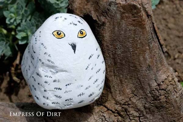 40 Cute Pictures of Animals Painted on Rocks 20