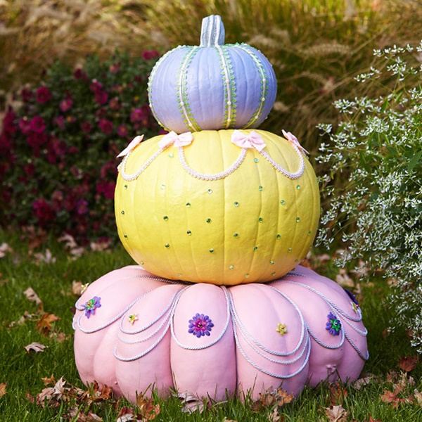 40 Cute and Easy Pumpkin Painting Ideas 39