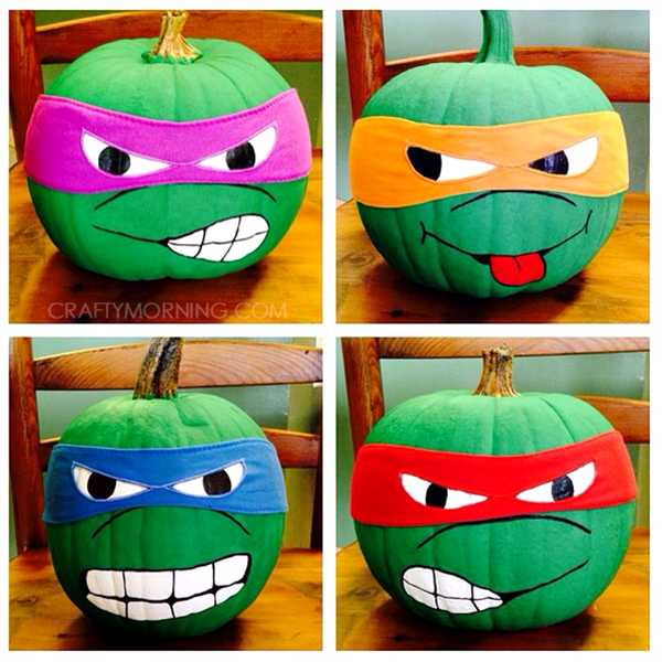 40 Cute and Easy Pumpkin Painting Ideas 6