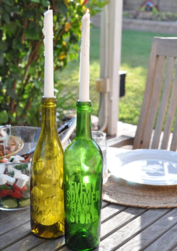 40 Wine Bottle Decoration Ideas Hobby Lesson 