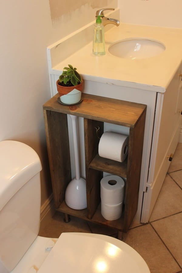 amazing ideas of DIY toilet paper holder 20c