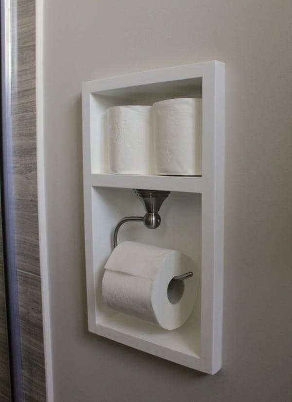 amazing ideas of DIY toilet paper holder 24c