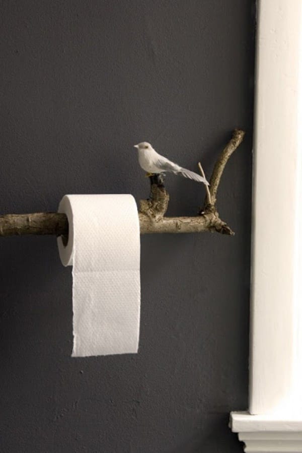 amazing ideas of DIY toilet paper holder 8