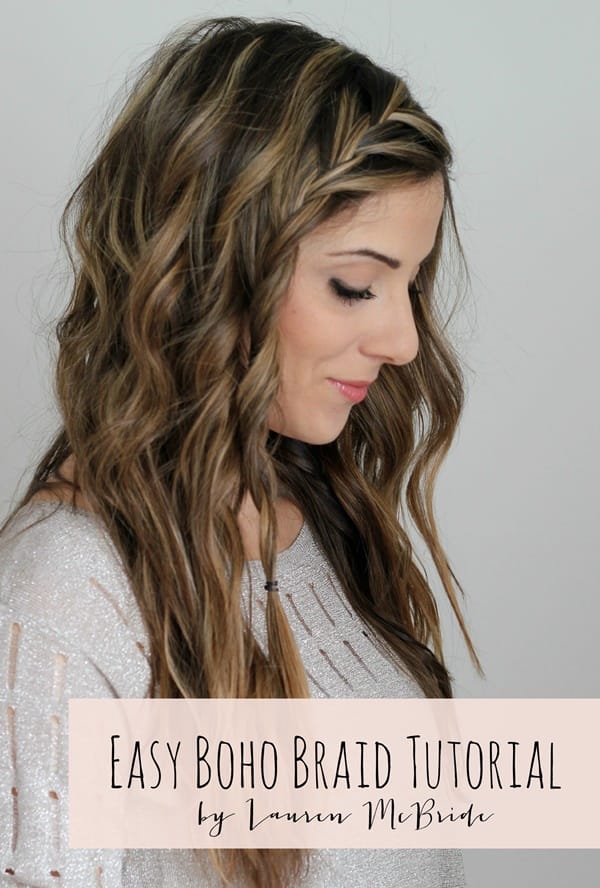 easy braids ideas you can do it by yourself 6