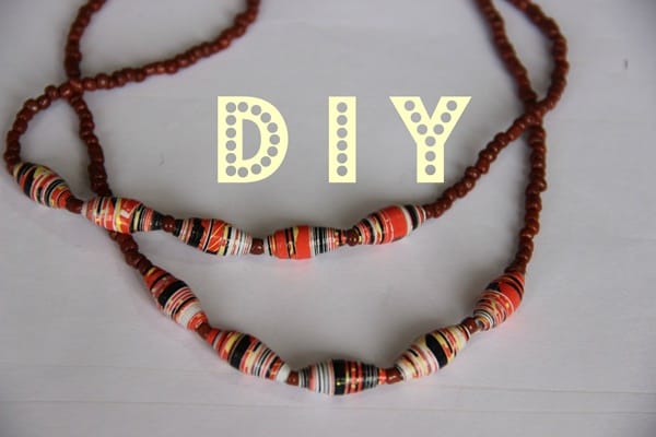 paper beads for jewelry making a