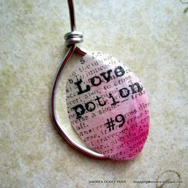 How to make Tissue Paper Pendant with Tutorial00004