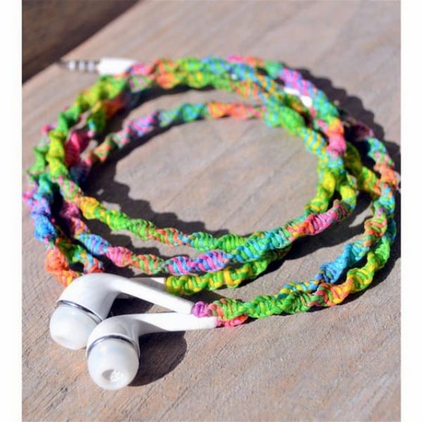 How to make your own Colorful Earphones00016