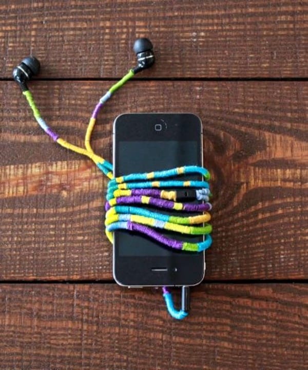 How to make your own Colorful Earphones00022