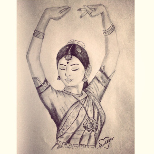 Dancing-women-Drawings-and-sketches
