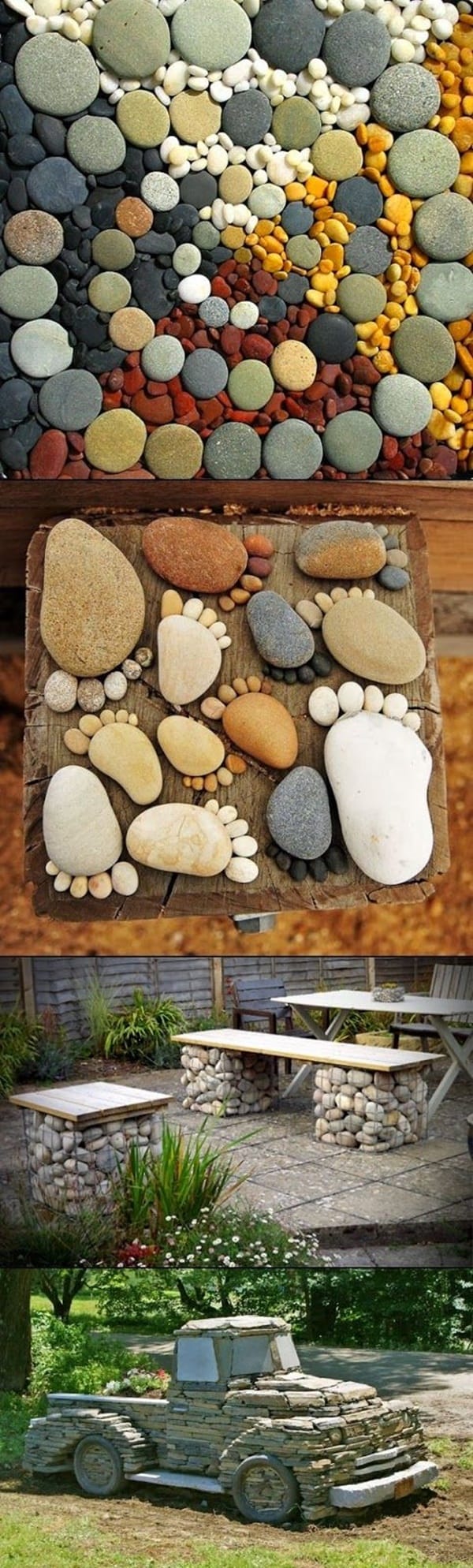 Rock-and-Pebble-Art-Examples