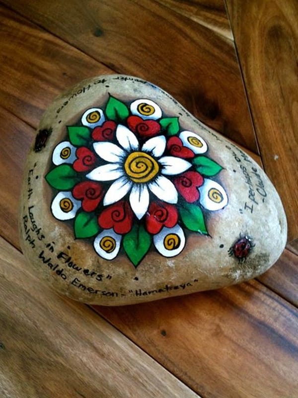 Rock-and-Pebble-Art-Examples