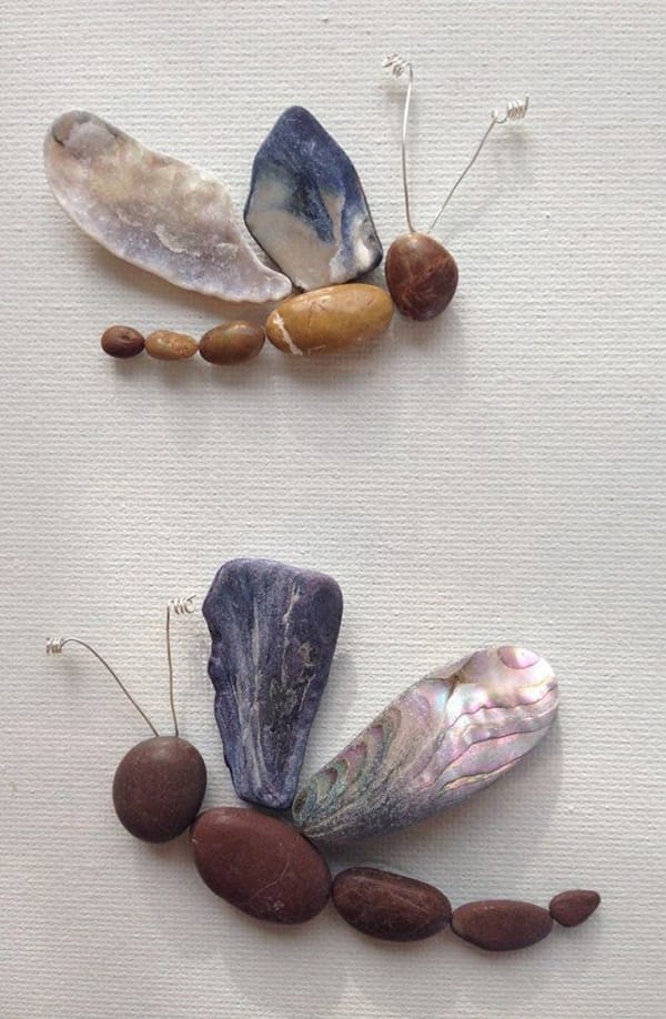 Rock-and-Pebble-Art-Examples