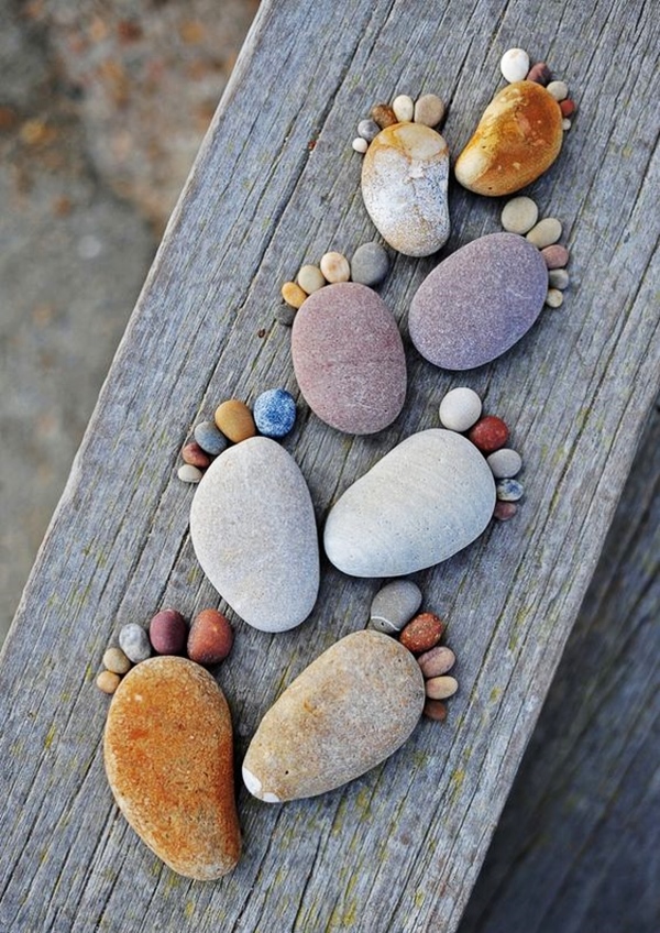 Rock-and-Pebble-Art-Examples