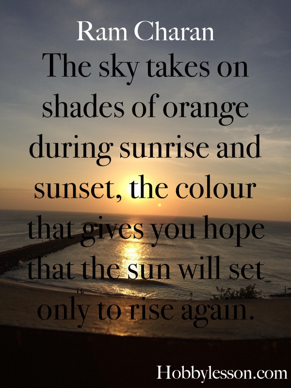 Inspirational Sunset Quotes