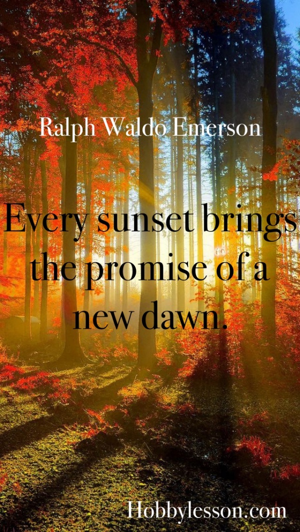 Inspirational Sunset Quotes