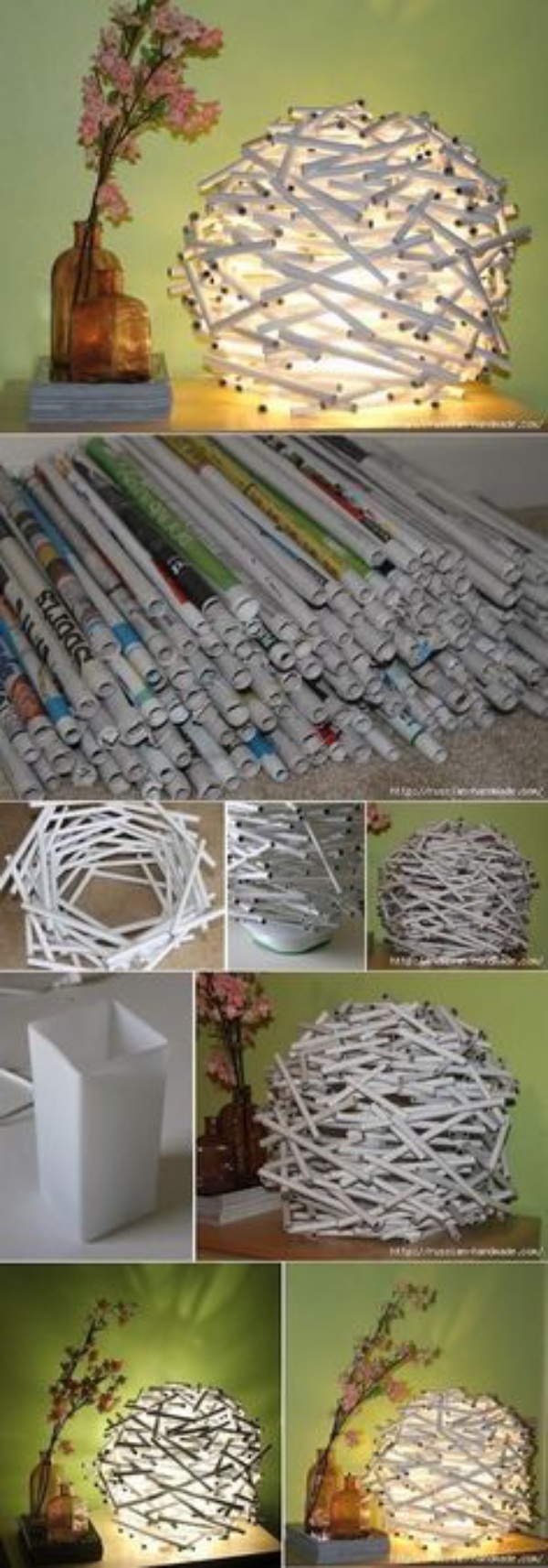 Easy Newspaper Craft Ideas