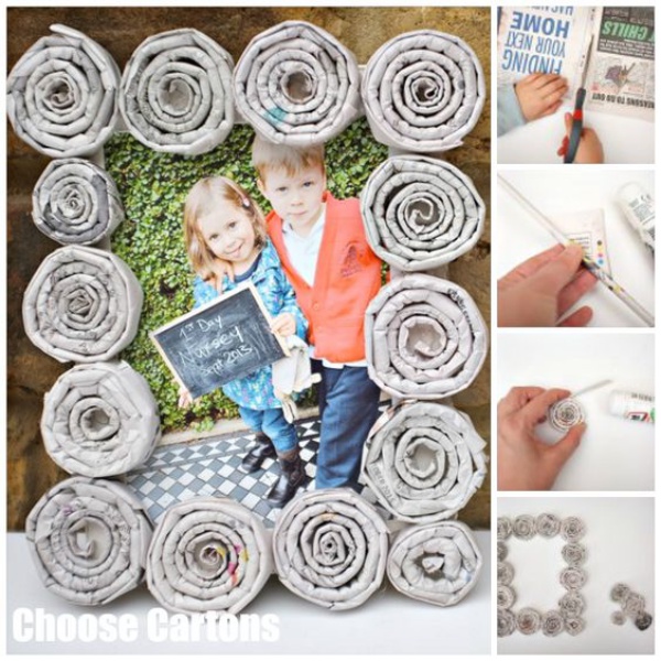 Easy Newspaper Craft Ideas