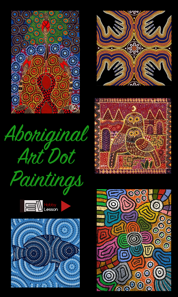 Aboriginal Art Dot Paintings