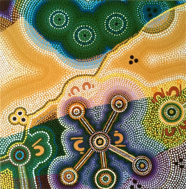 Aboriginal Art Dot Paintings