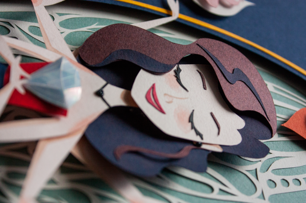 Illustrations with Paper