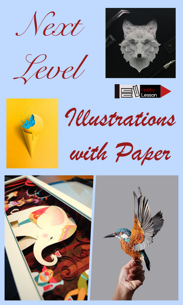 Illustrations with Paper