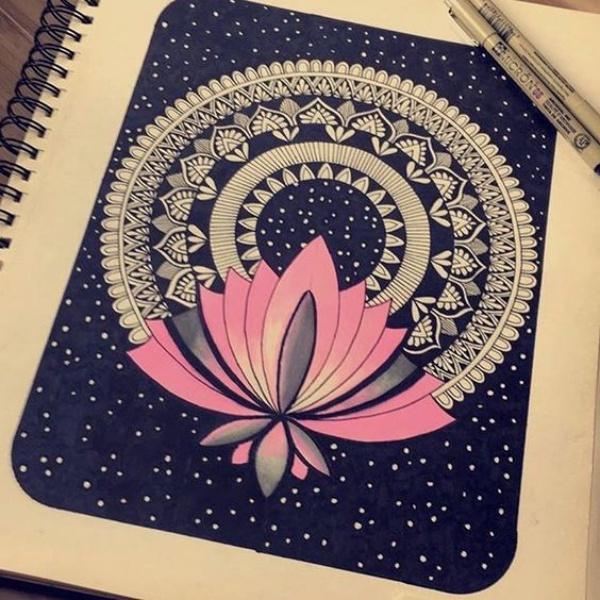 Easy Modern Mandala Pattern Design