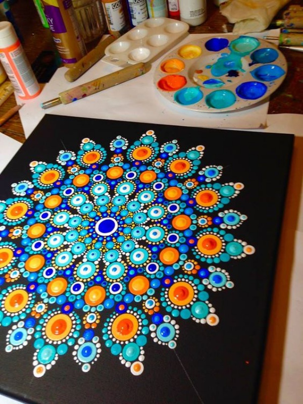 Easy Modern Mandala Pattern Design