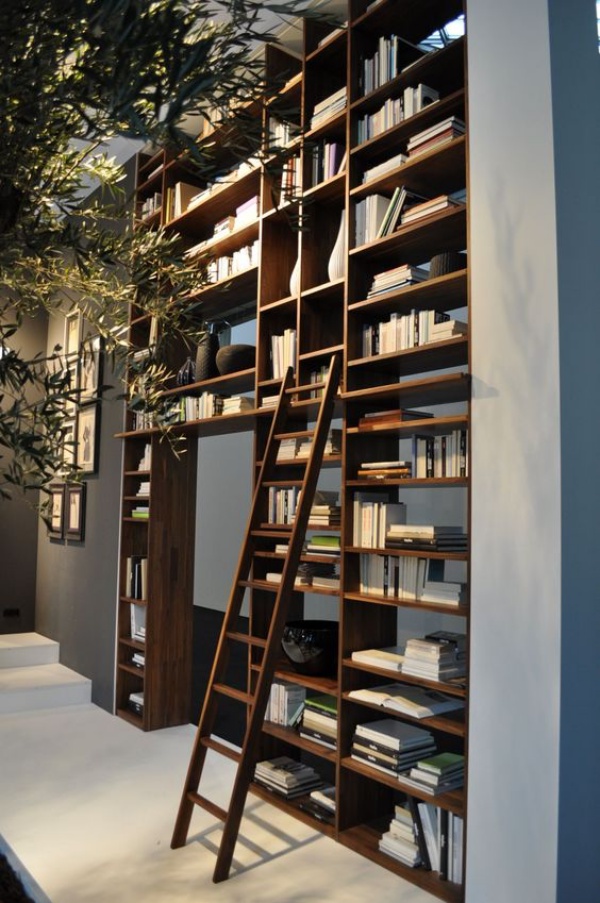 Small Living Room BookShelf Design