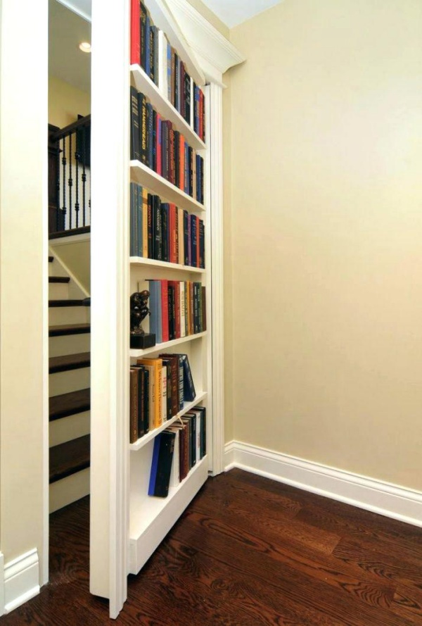 40 Smart and Small Living Room BookShelf Design