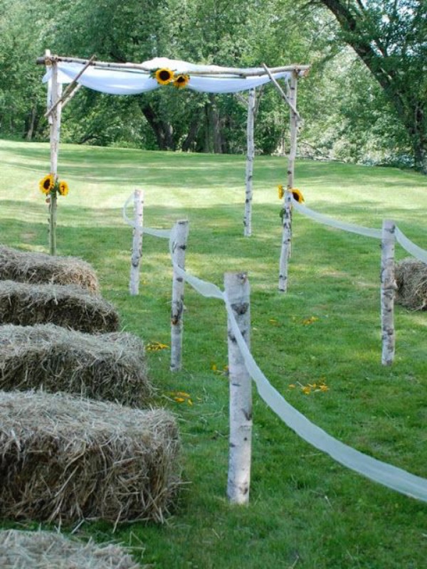 40 Ways To Decorate Your Backyard For A Wedding