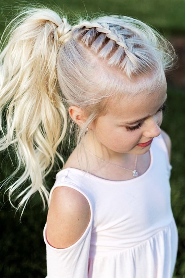 Simple and Easy Girl Toddler Hairstyle