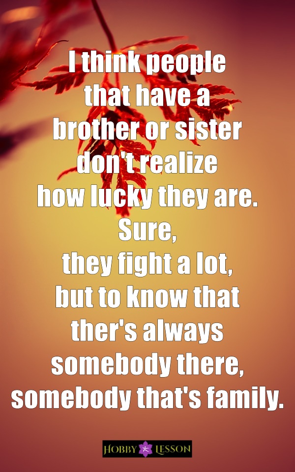 Cute Brother and Sister Quotes and Sayings